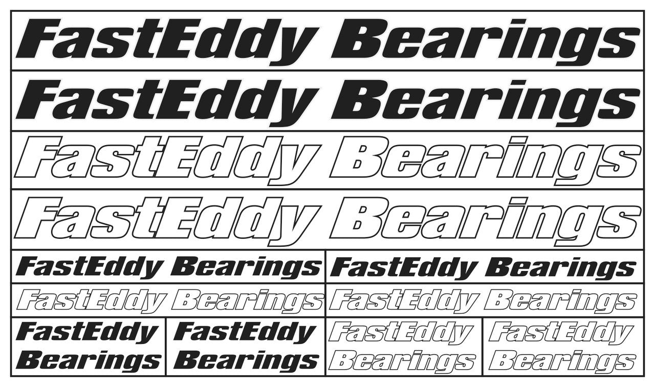 FastEddy Sticker Sheets