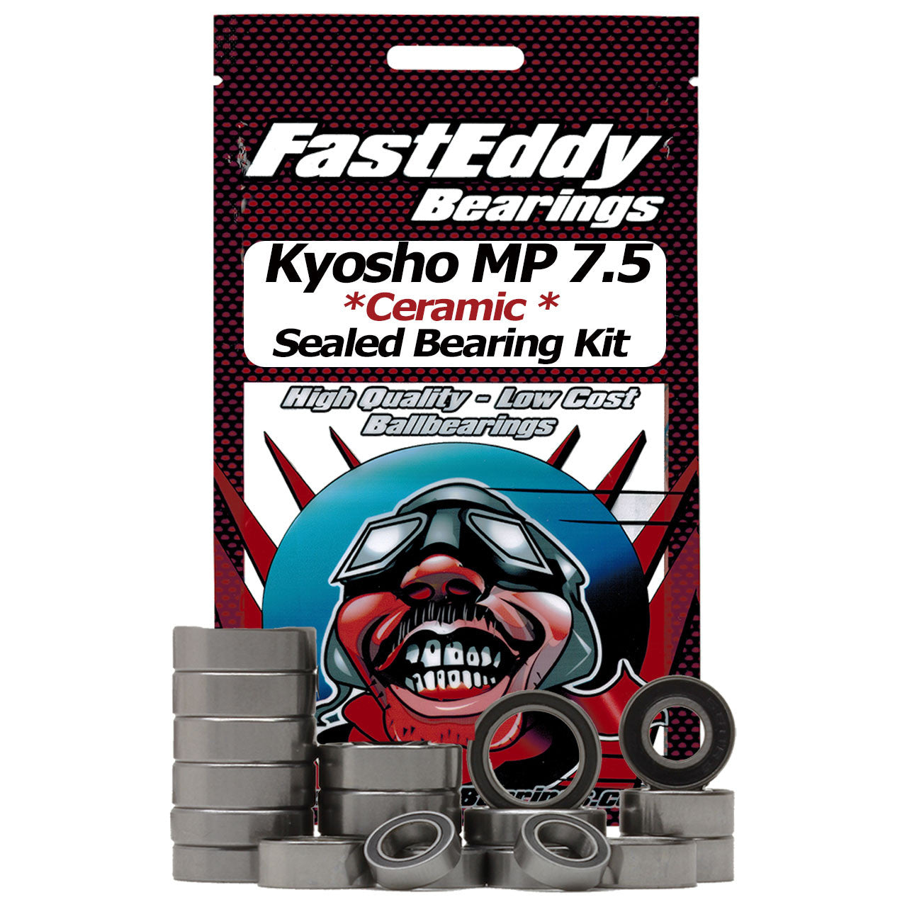 Kyosho MP 7.5 Ceramic Rubber Sealed Bearing Kit