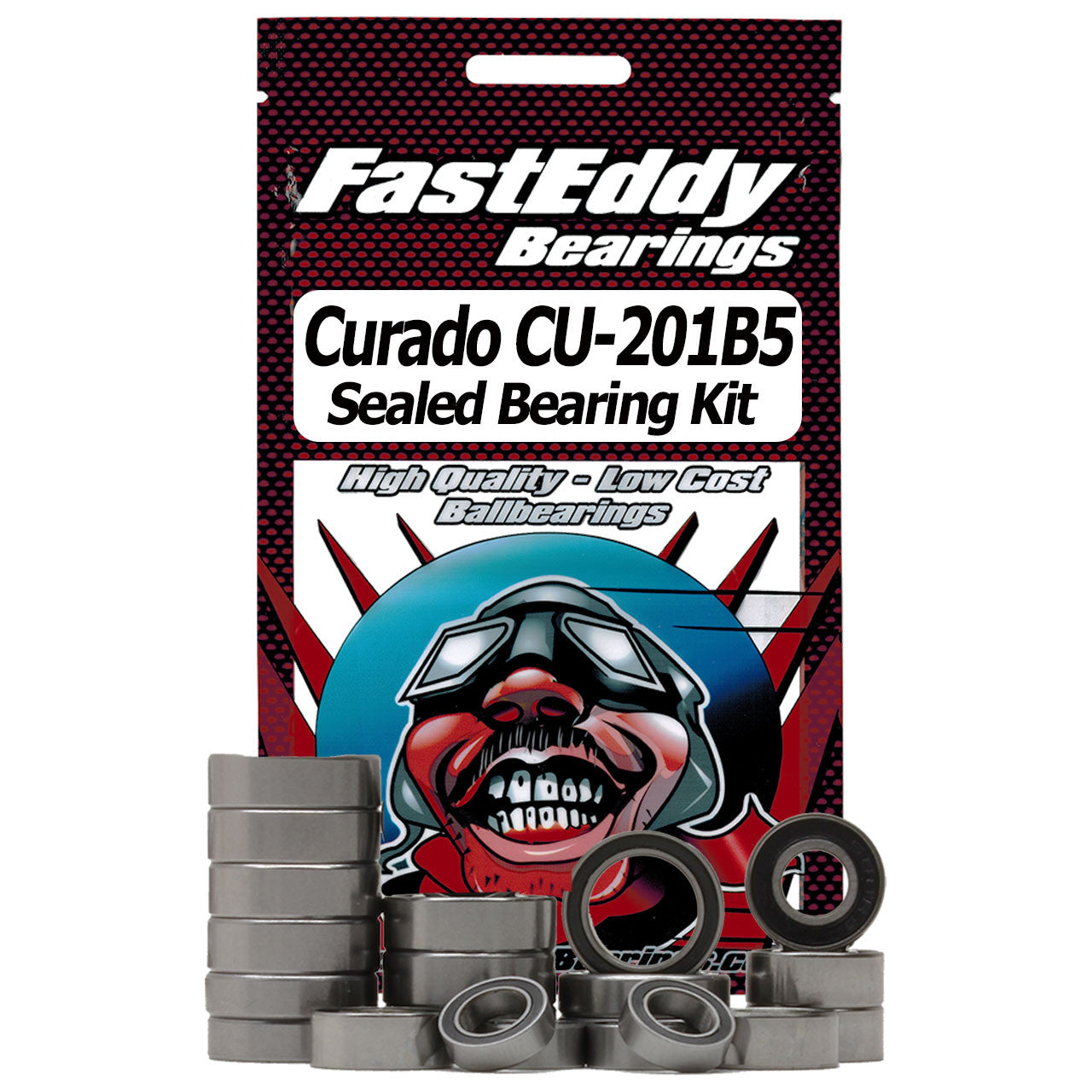 FastEddy Bearings shimano-curado-cu-201b5-baitcaster-fishing-reel-rubber-sealed-bearing-kit
