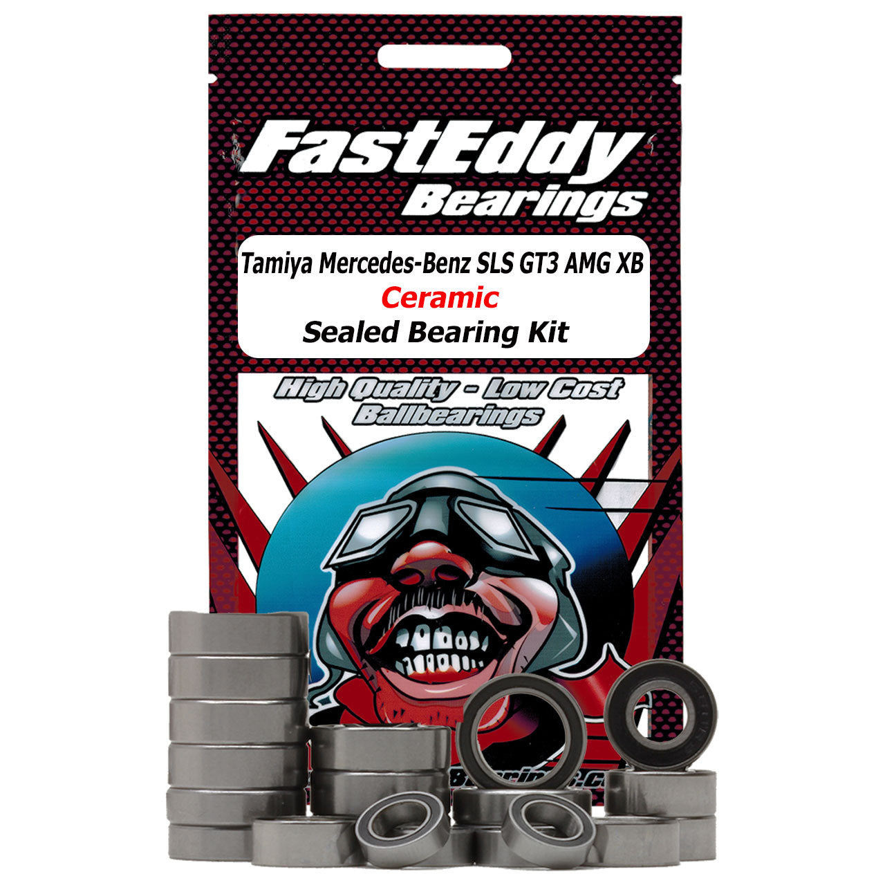 Tamiya Mercedes-Benz SLS GT3 AMG XB (TT-02) Ceramic Sealed Bearing Kit