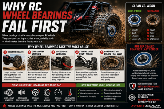 Why RC Wheel Bearings Fail First