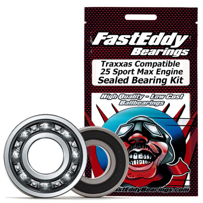 Traxxas Compatible 25 Sport Max Engine Sealed Bearing kit
