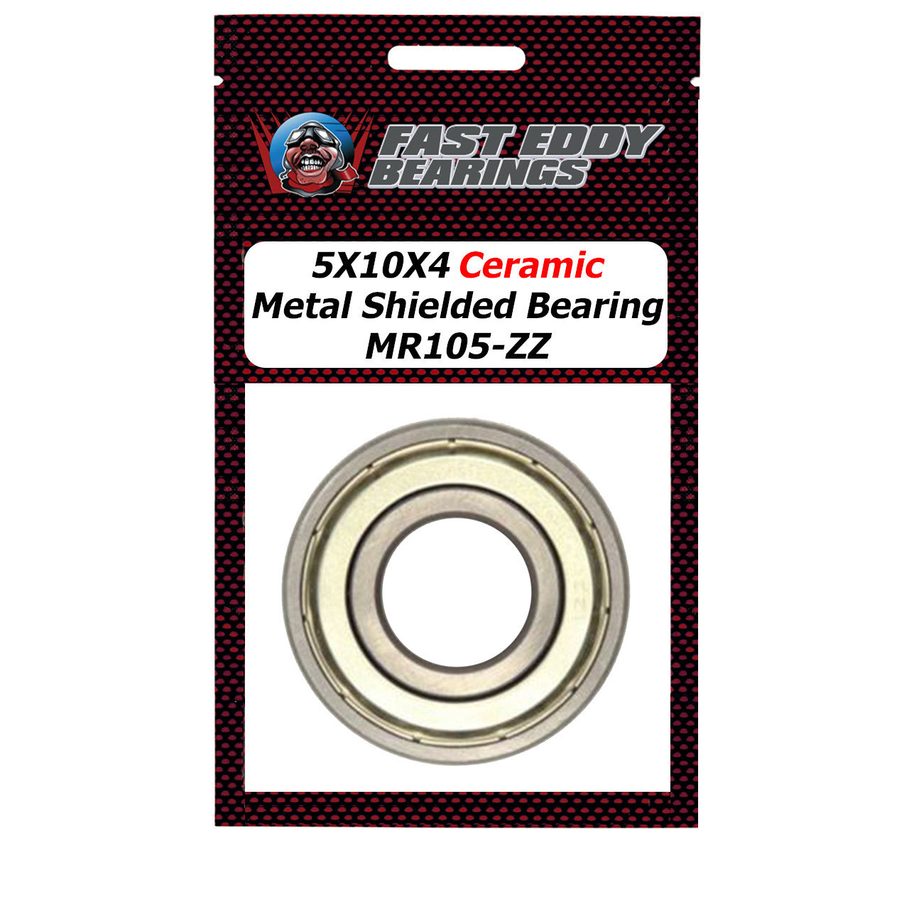 5X10X4 Ceramic Metal Shielded Bearing MR105-ZZC