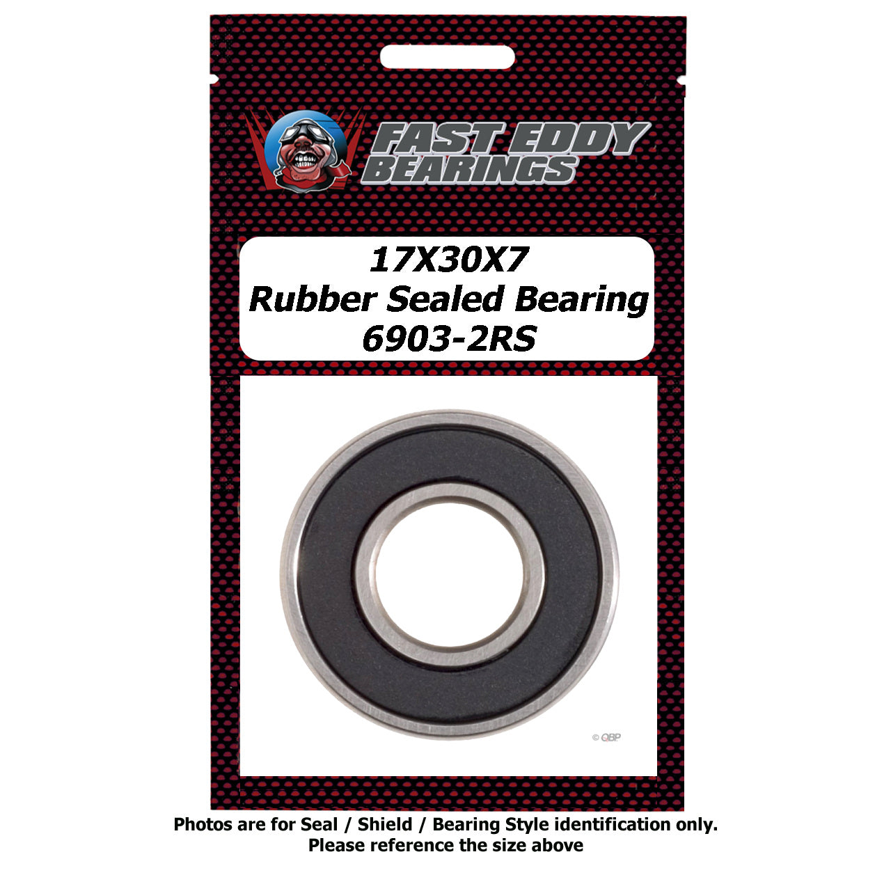 17x30x7 Rubber Sealed Bearing 6903-2RS