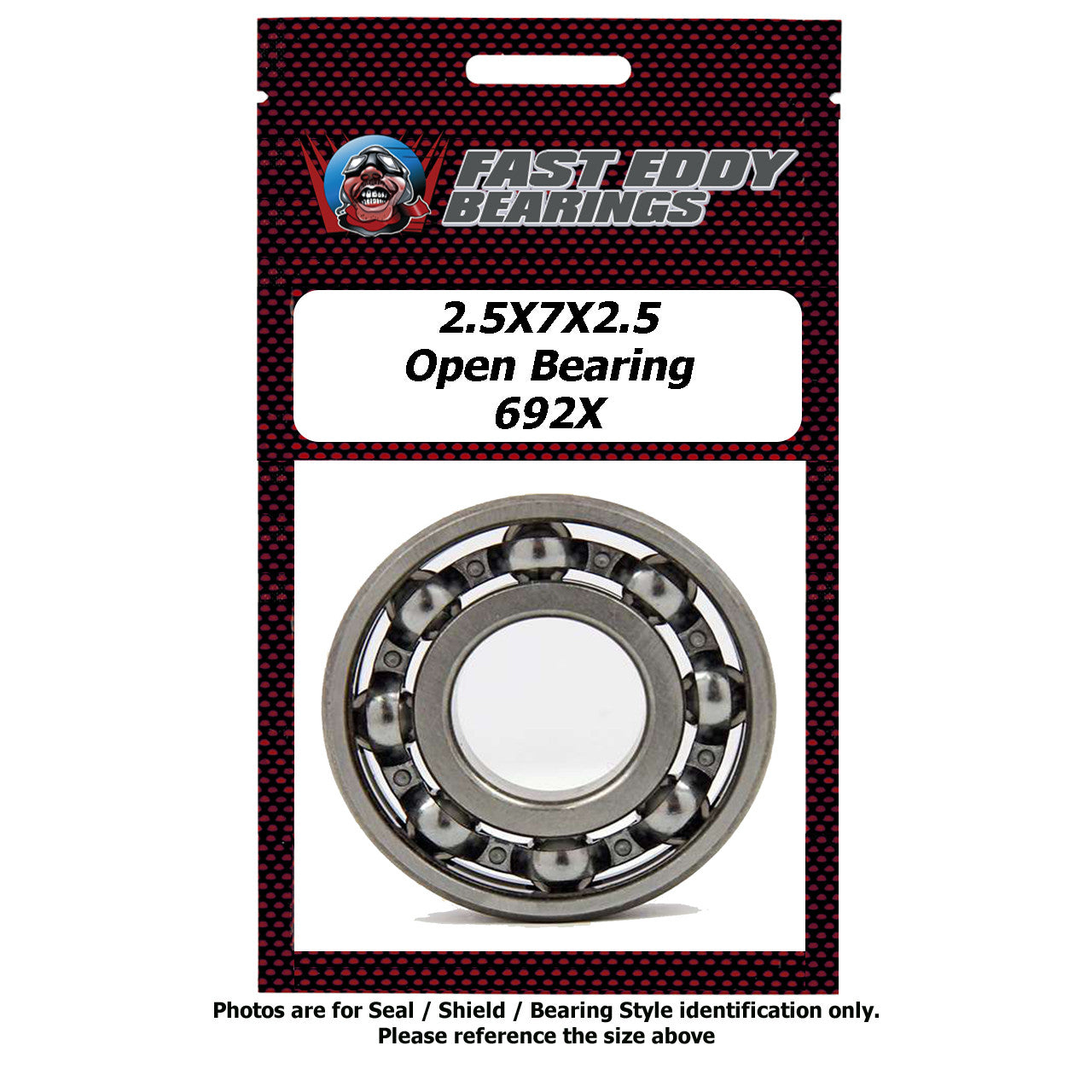 2.5X7X2.5 Open Bearing 692X