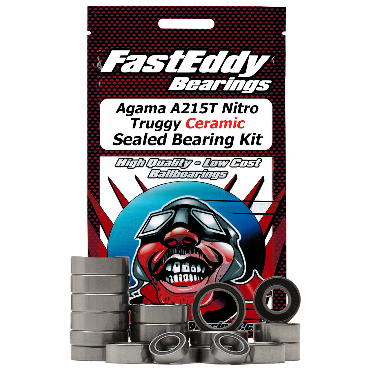 Agama A215T Nitro Truggy Ceramic Sealed Bearing Kit
