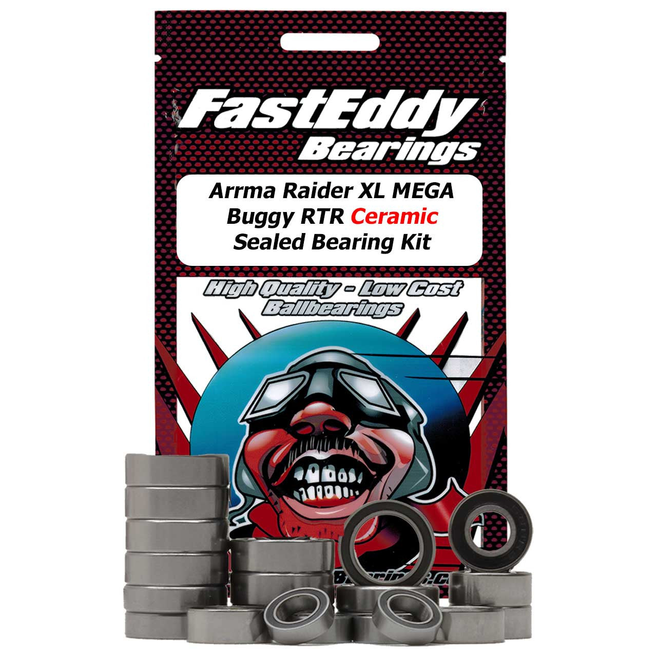 Arrma Raider XL 2wd MEGA Buggy RTR Ceramic Sealed Bearing Kit