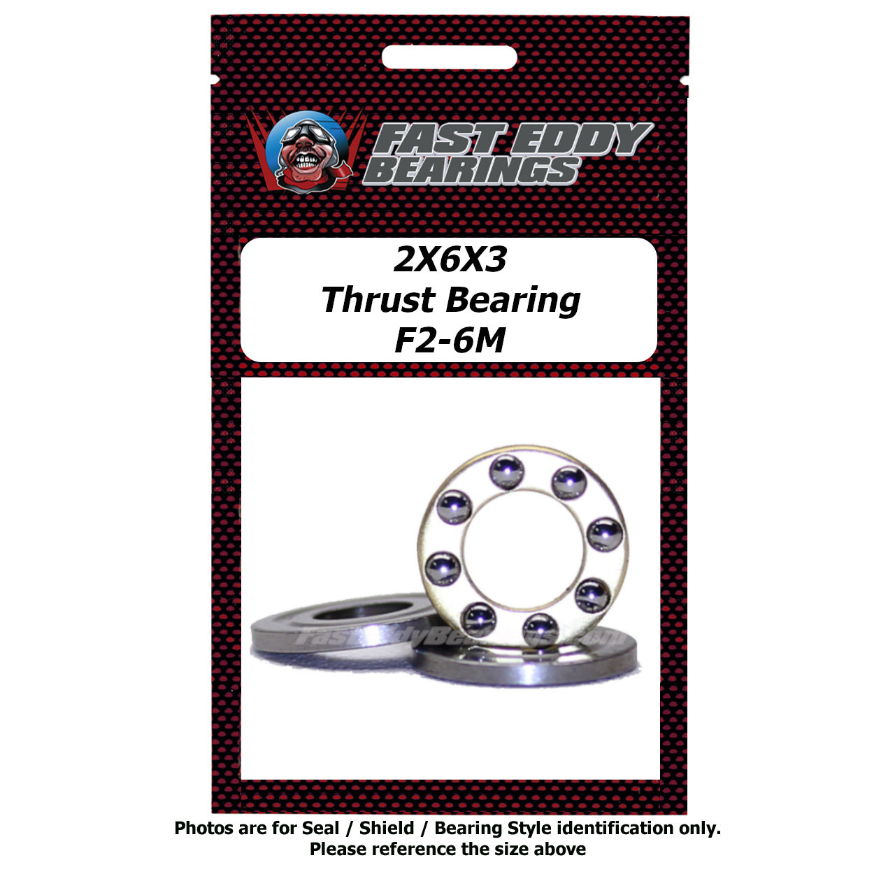 2X6X3 Thrust Bearing F2-6M
