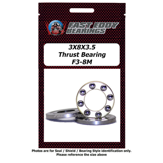 3X8X3.5 Thrust Bearing F3-8M