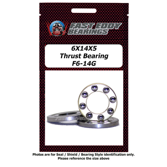 6X14X5 Thrust Bearing F6-14G