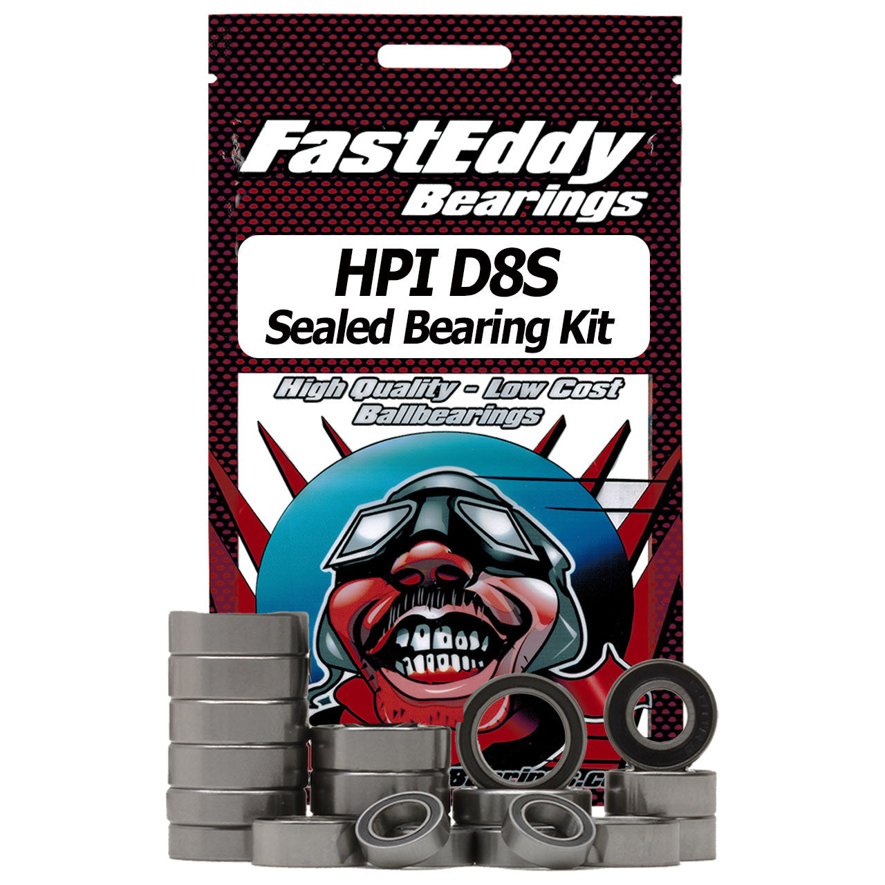 HPI D8S Sealed Bearing Kit