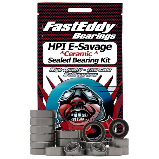 HPI E-Savage Ceramic Rubber Sealed Bearing Kit