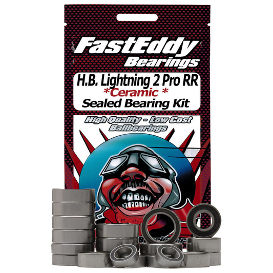 Hot Bodies Lightning 2 RR Ceramic Rubber Sealed Bearing Kit