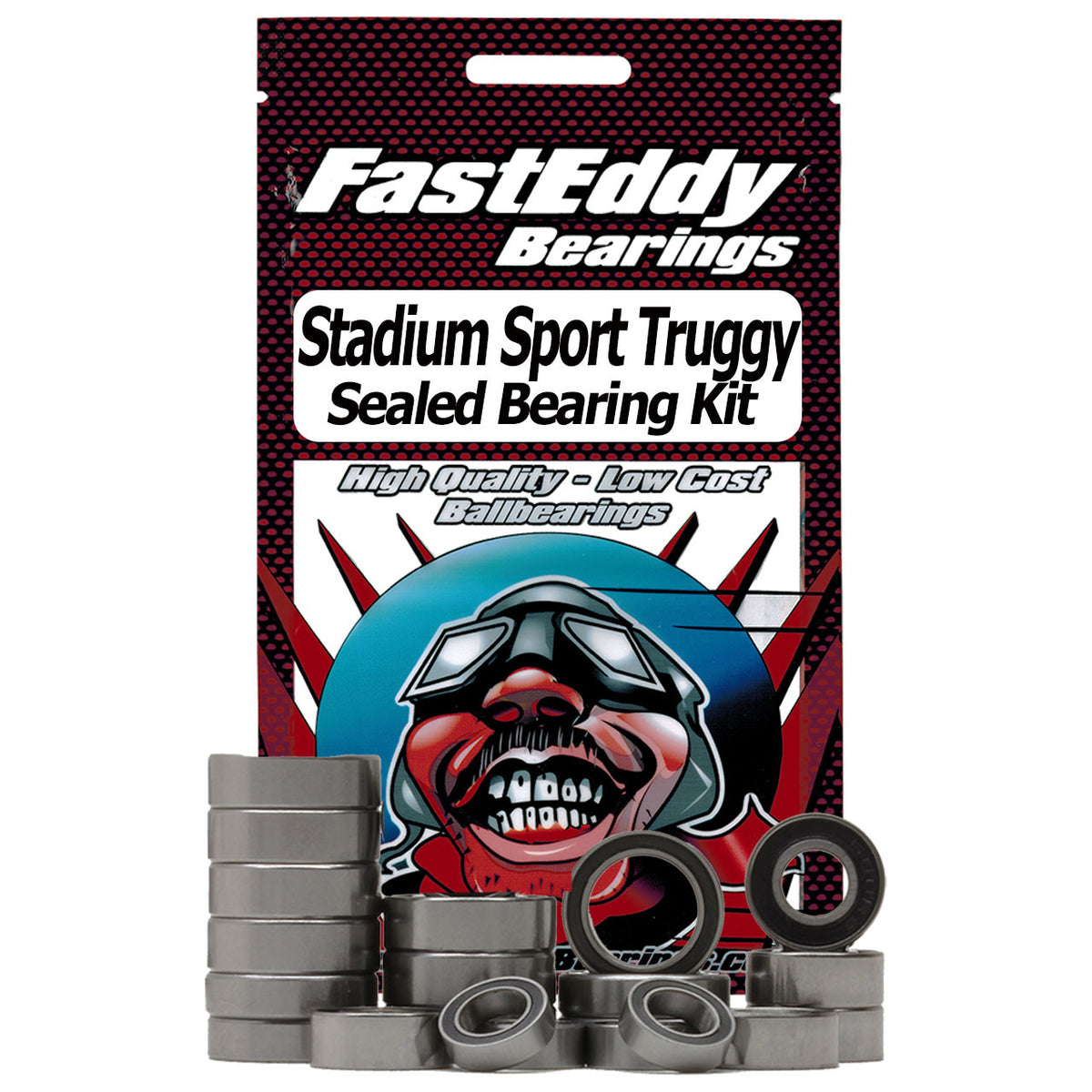 Hot Bodies Stadium Sport Truggy Sealed Bearing Kit