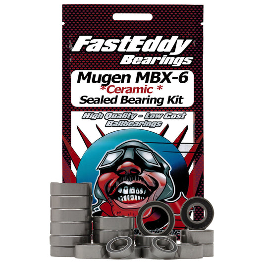 Mugen MBX-6 Ceramic Rubber Sealed Bearing Kit