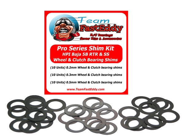 Pro Series Shim Kit Wheel / Clutch HPI Baja