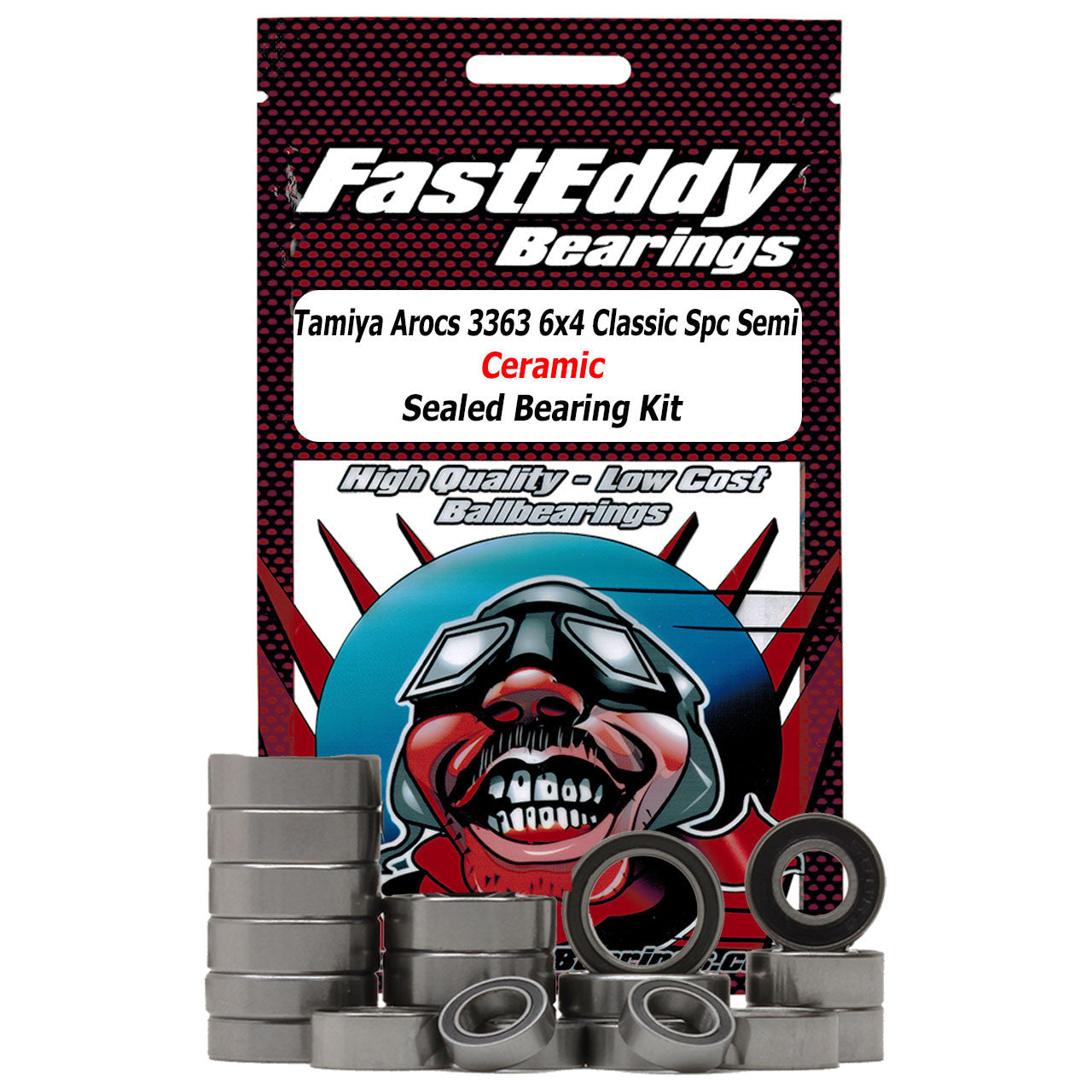Tamiya Arocs 3363 6x4 ClassicSpace Semi-Truck Ceramic Sealed Bearing Kit