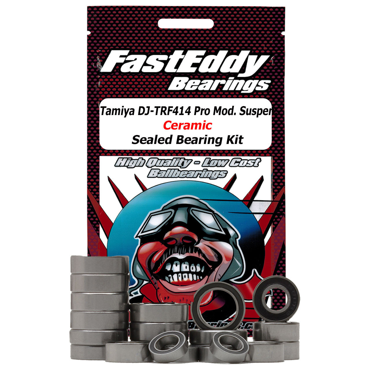 Tamiya DJ-TRF414 Pro Module Suspension Ceramic Sealed Bearing Kit