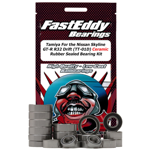 Tamiya Nissan Skyline GT-R R32 Drift TT-01D Ceramic Sealed Bearing Kit