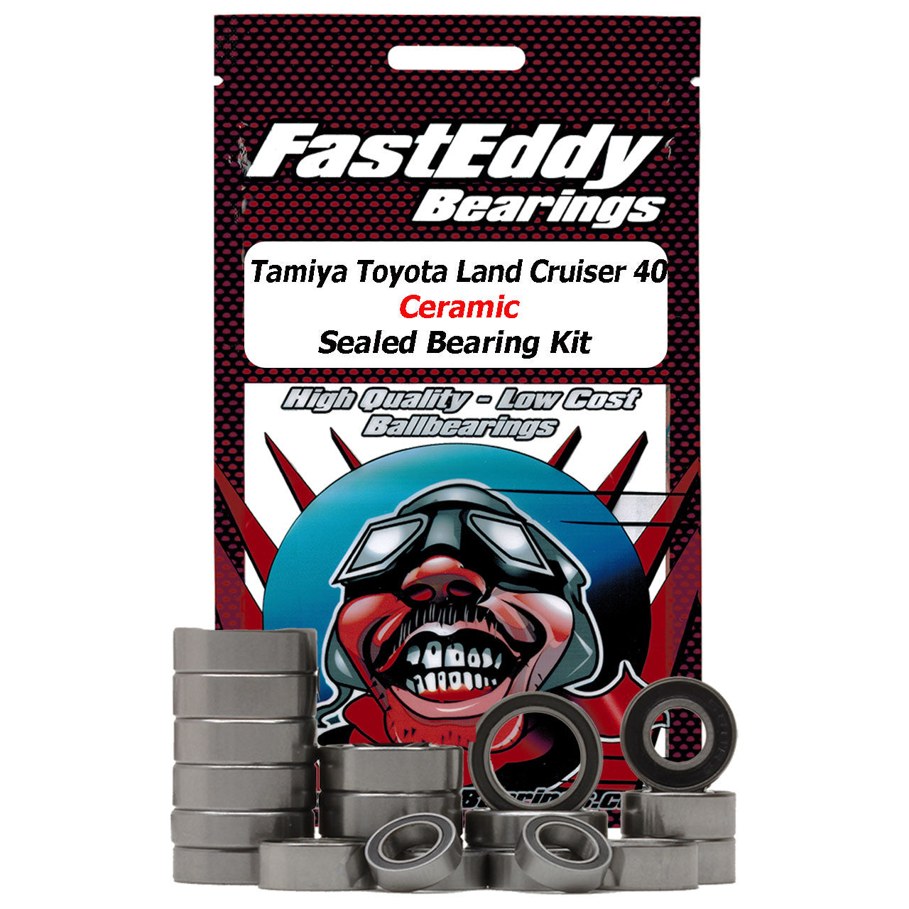 Tamiya Toyota Land Cruiser 40 (XC/CC-01) Ceramic Sealed Bearing Kit
