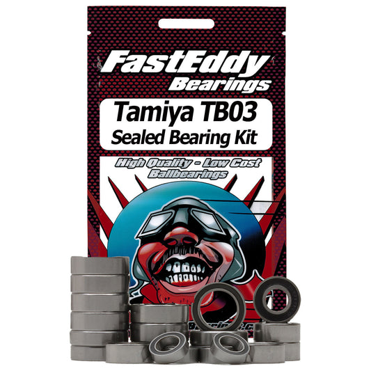 Tamiya TB03 Rubber Sealed Bearing Kit
