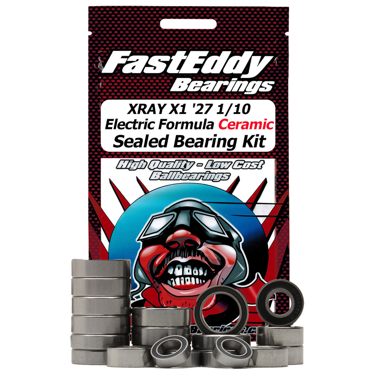 XRAY X1 ’27 1/10 Electric Formula Ceramic Sealed Bearing Kit