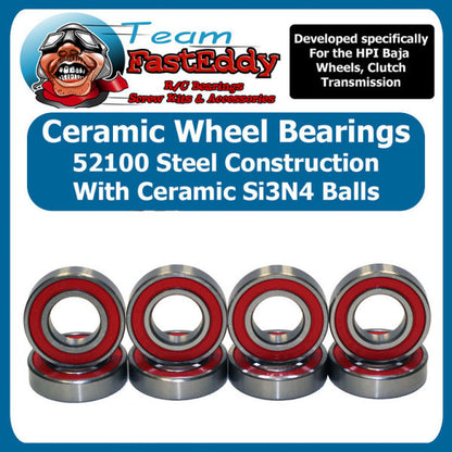 Ceramic Wheel Bearing Set HPI Baja