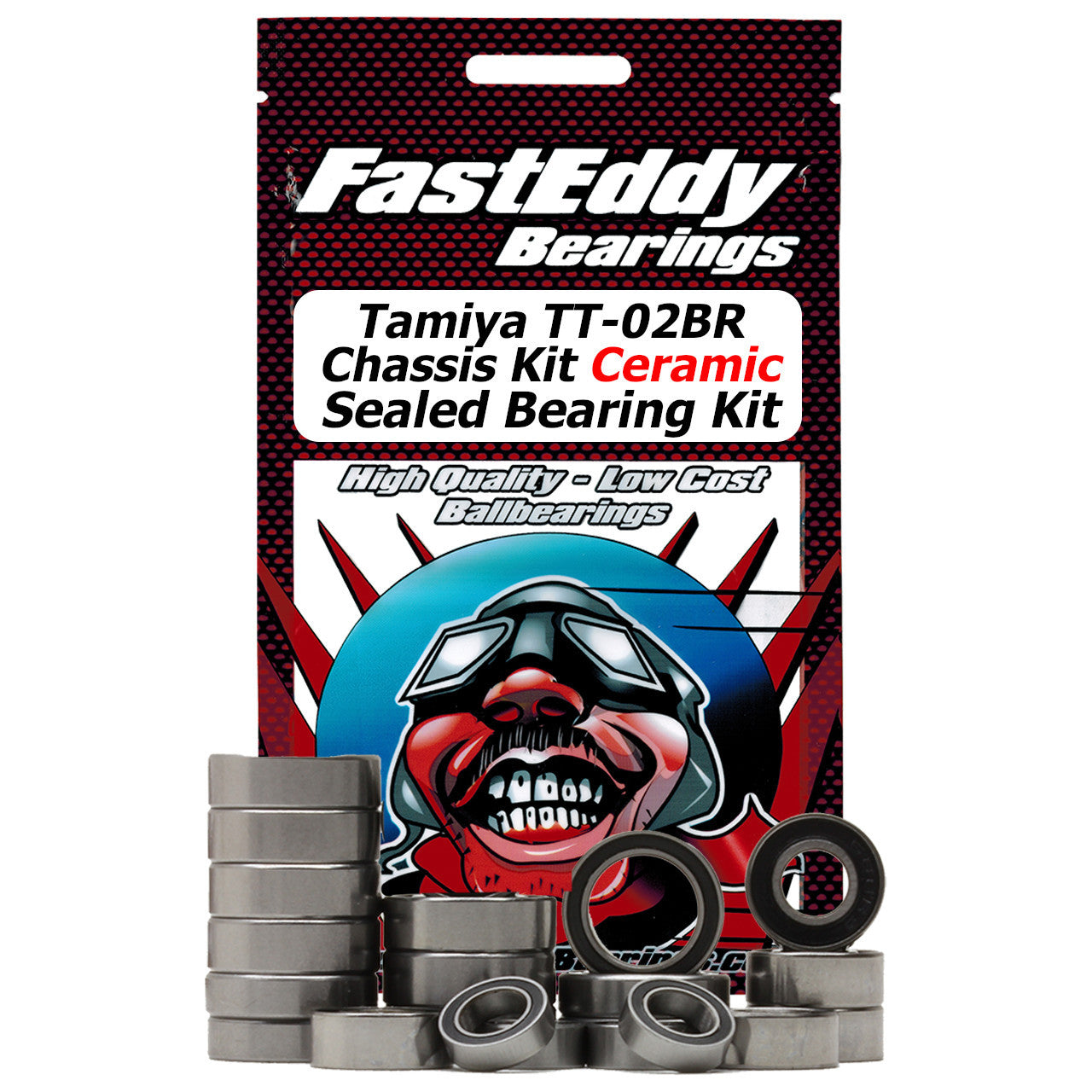 Tamiya TT-02BR Chassis Kit Ceramic Sealed Bearing Kit
