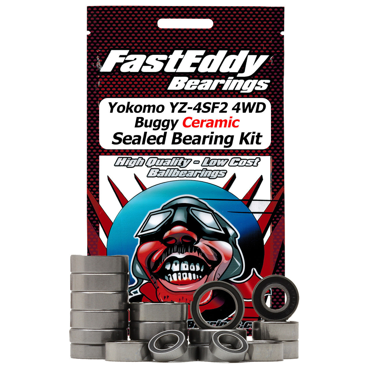 Yokomo YZ-4SF2 4WD Buggy Ceramic Sealed Bearing Kit